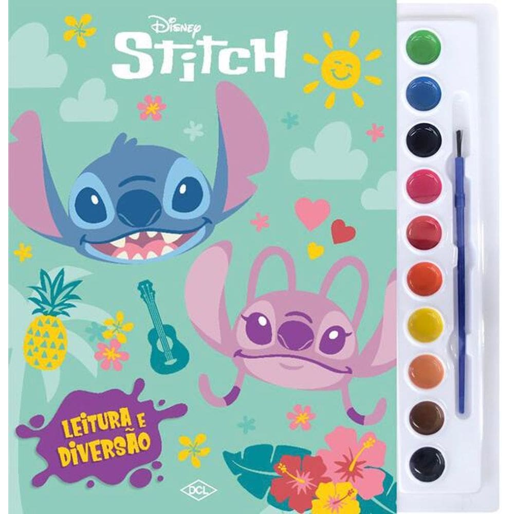 Disney - Aquarela - Stitch__