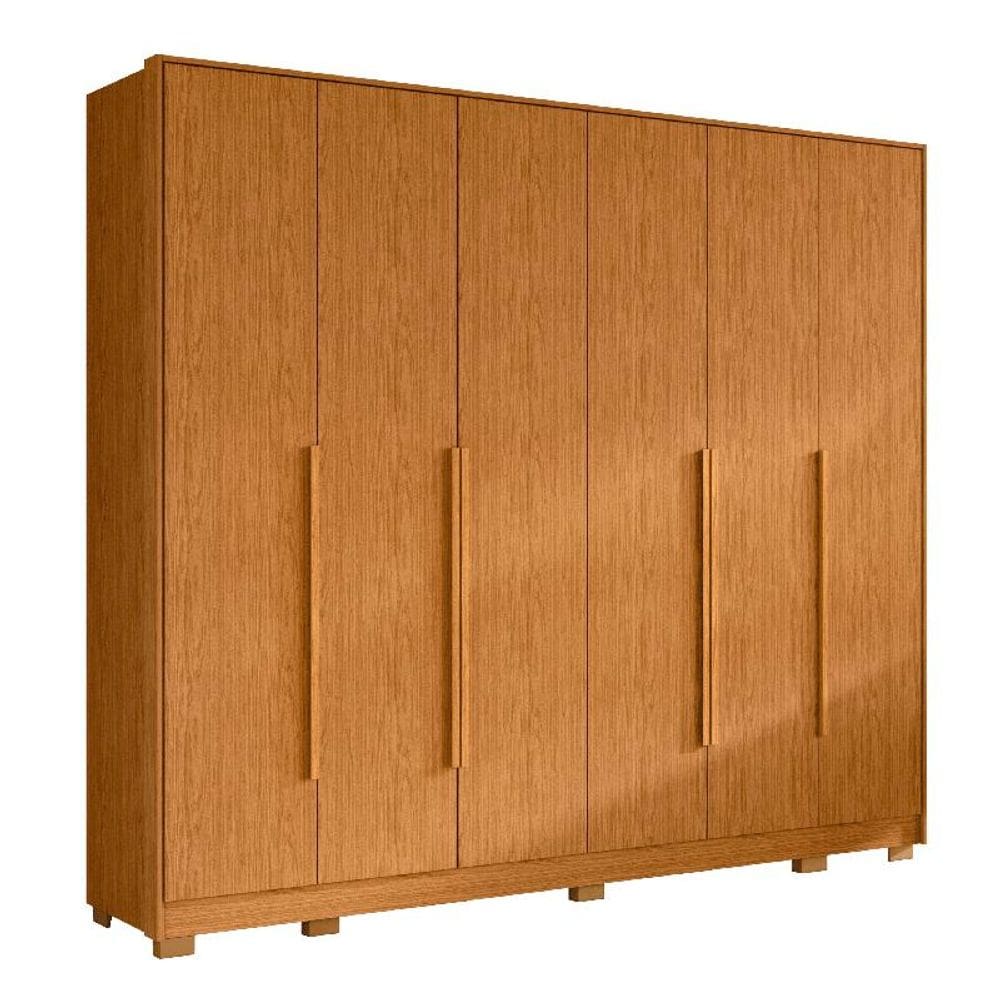 Guarda Roupa Fascínio 6 Portas Cinamomo - ABZ