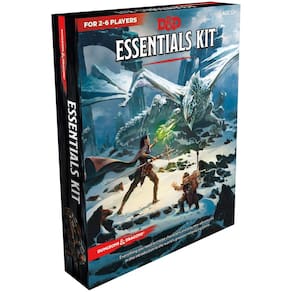 Kit Game Dungeons & Dragons Essentials para maiores de 12 anos