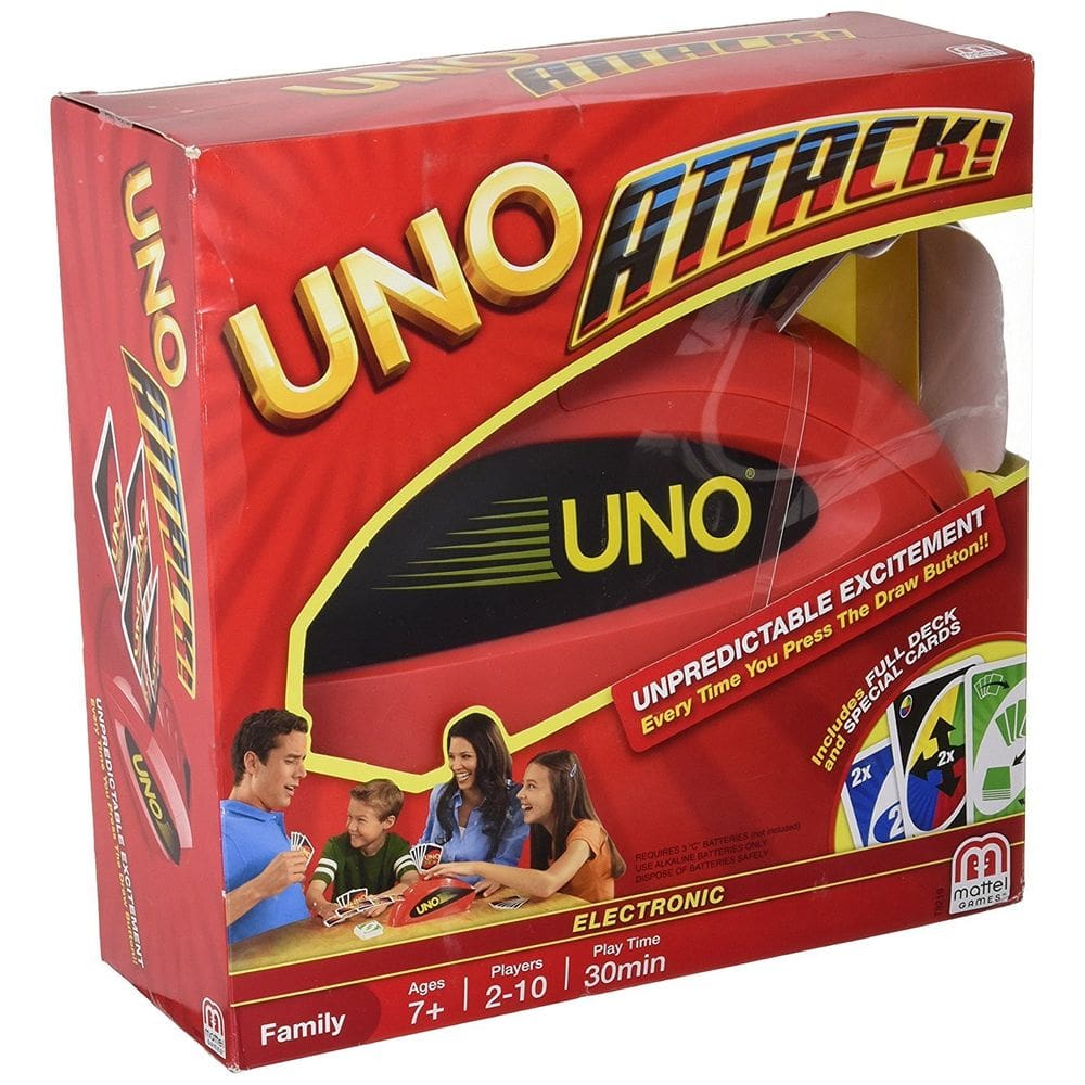 Jogo de cartas Mattel UNO Attack! Jogo