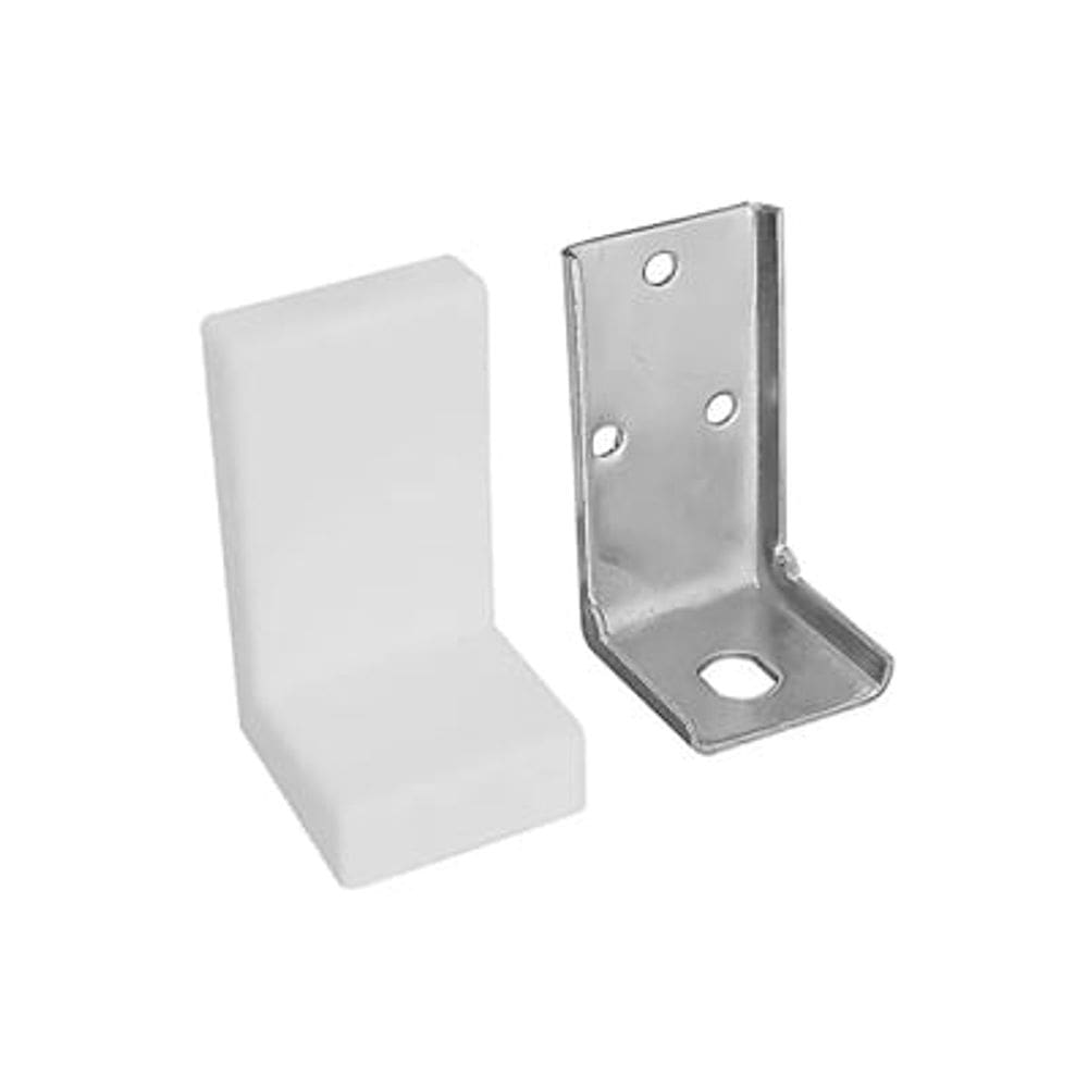 Cantoneira De Fixacao Com Capa Branca  Pct C/10