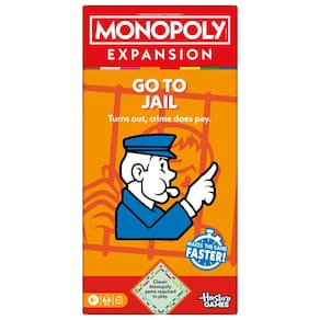 Jogo de tabuleiro Monopoly Go to Jail Expansion | A partir de 8 anos | 2-6 jogadores