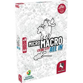 Jogo de Tabuleiro MicroMacro: Crime City 3: All in Pegasus Spiele