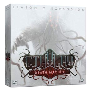 Expansão do jogo de tabuleiro Cthulu: Death May Die Season 2 CMON