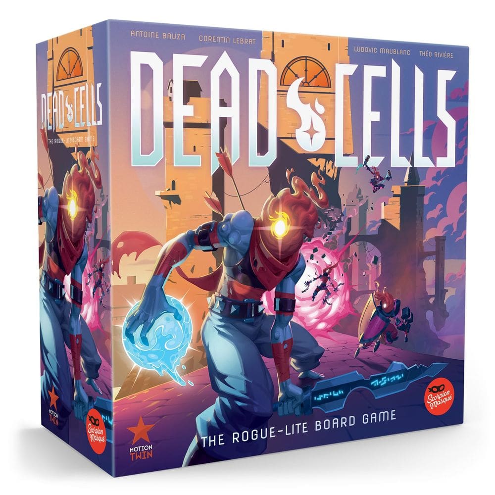 Jogo de tabuleiro Scorpion Masqué Dead Cells oficialmente licenciado