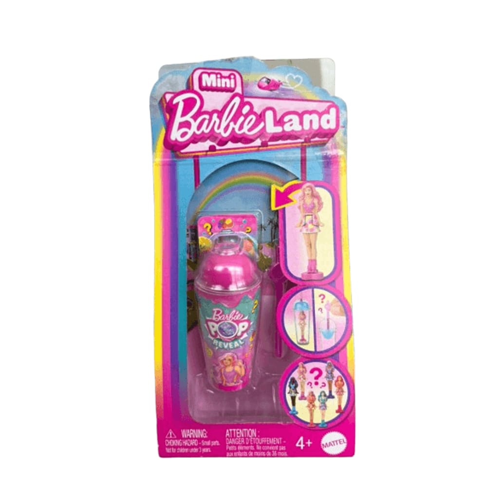 Boneca - Mini BarbieLand Pop Reveal Surpresa - Pink MATTEL