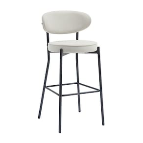Banqueta para Sala de Jantar Eva Tecido Off White