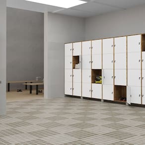 Armário Porta Objeto 4 Lugares 175cm x 40cm x 40cm Branco