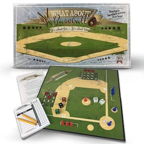 Jogo de tabuleiro Grandma Smiley`s What About Baseball Kids 8-12