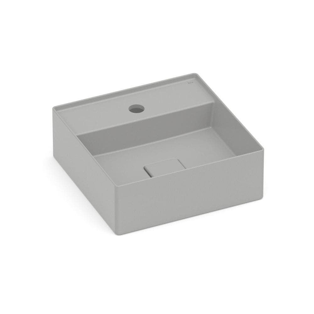 Cuba de Apoio 35X35cm com Mesa T8 Terra Stone