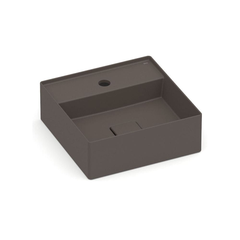 Cuba de Apoio 35X35cm com Mesa T8 Terra Café