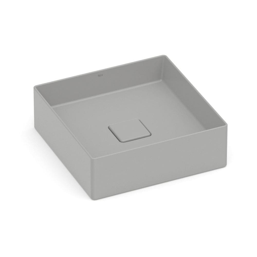Cuba de Apoio 35cm x 35cm sem Mesa T4 Terra Roca Stone