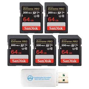 Cartão de memória SanDisk Extreme Pro 64GB SDXC 4K V30 UHS-I