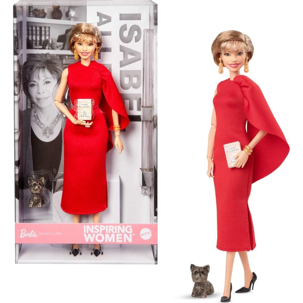 Boneca Barbie Signature Collection Inspirando Mulheres Isabel Allende