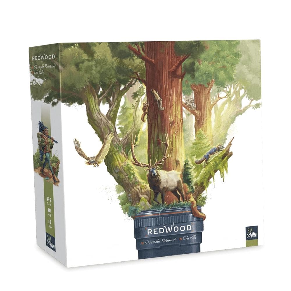Jogo de tabuleiro Sit Down Games Redwood Strategy 1-4 jogadores 8+