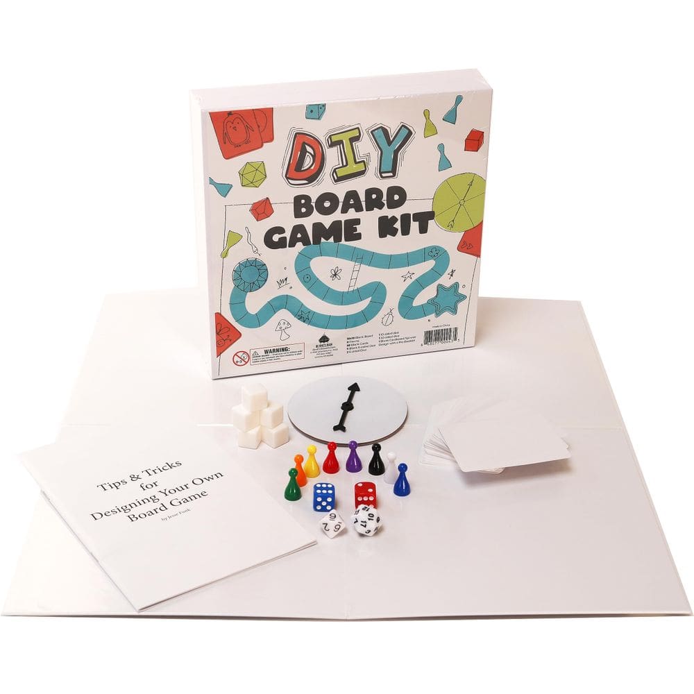 Kit de jogo de tabuleiro da Vinci`s Room DIY com tabuleiro de dupla face