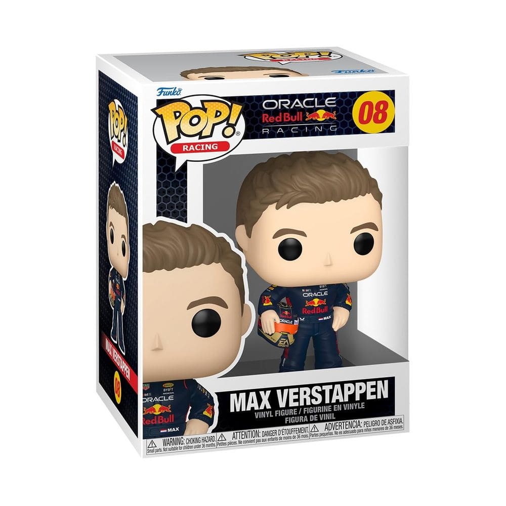 Funko Pop! Racing Max Verstappen Red Bull Racing 10 cm