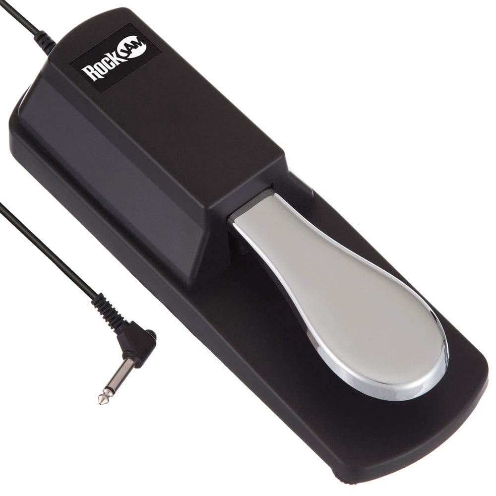 Sustain Pedal RockJam Universal para teclados eletrônicos