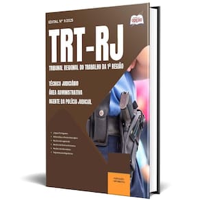 Apostila Trt Rj 2025 Técnico Judiciário Área Administrativa