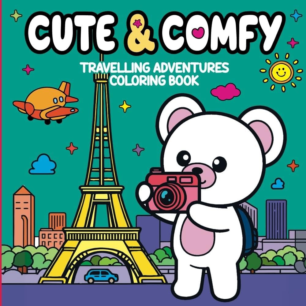 Cute & Comfy - Coloring Book for Adults - Vol. 06