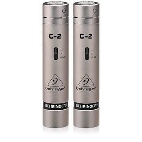 Microfones condensadores de estúdio Behringer C-2 Matched Pair