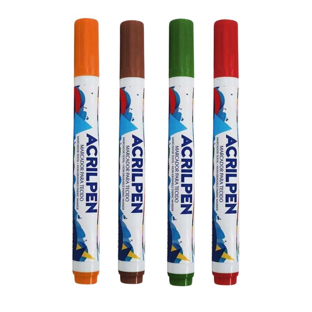 Caneta Marcador Para Tecido Permanente Acrilpen - Acrilex