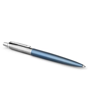 Caneta esferográfica Parker Jotter Waterloo Blue com tinta azul