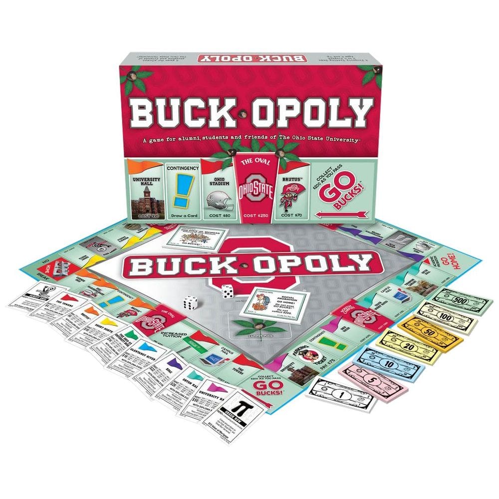 Jogo de tabuleiro Late for the Sky Ohio State Monopoly