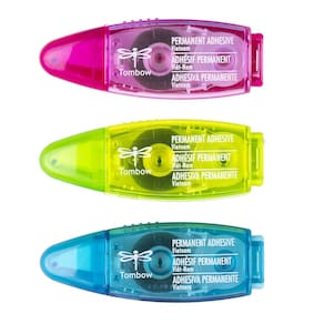 Fita adesiva Tombow Power Mini 62140, pacote com 3