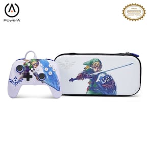 Controlador e capa fina PowerA para Nintendo Switch