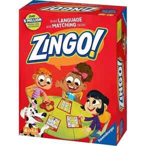 Jogo de bingo Ravensburger Zingo Learning Kids 4+ Years 2-4 jogadores