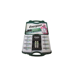 Baterias Recarregáveis Energizer Recharge 6xAA 4xAA com carregador