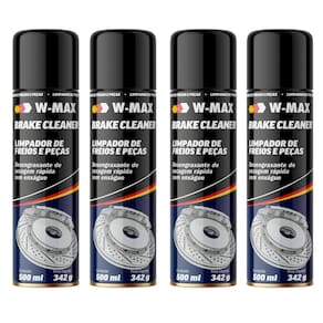 Kit 4 Limpa Freios e Peças Desengraxante Expres Wurth 500 ml