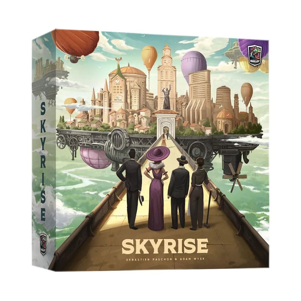 Jogo de tabuleiro Roxley Games Skyrise Strategy 2-4 jogadores 14+