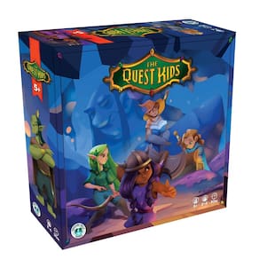Jogo de tabuleiro The Quest Kids Fantasy com tema para crianças de 5 anos ou mais