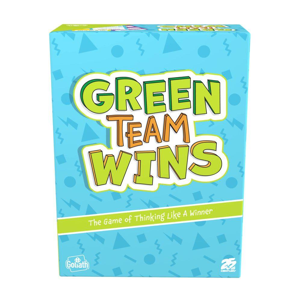 Jogo de tabuleiro Goliath Green Team vence adivinhando 3-6 jogadores com mais de 10 anos