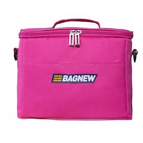 Bolsa Térmica 4 Potes - Economic Grande - Cor: Rosa
