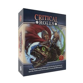 Jogo de cartas Nord Games Critical Rolls 5e RPG Narrativa 300 Cartas