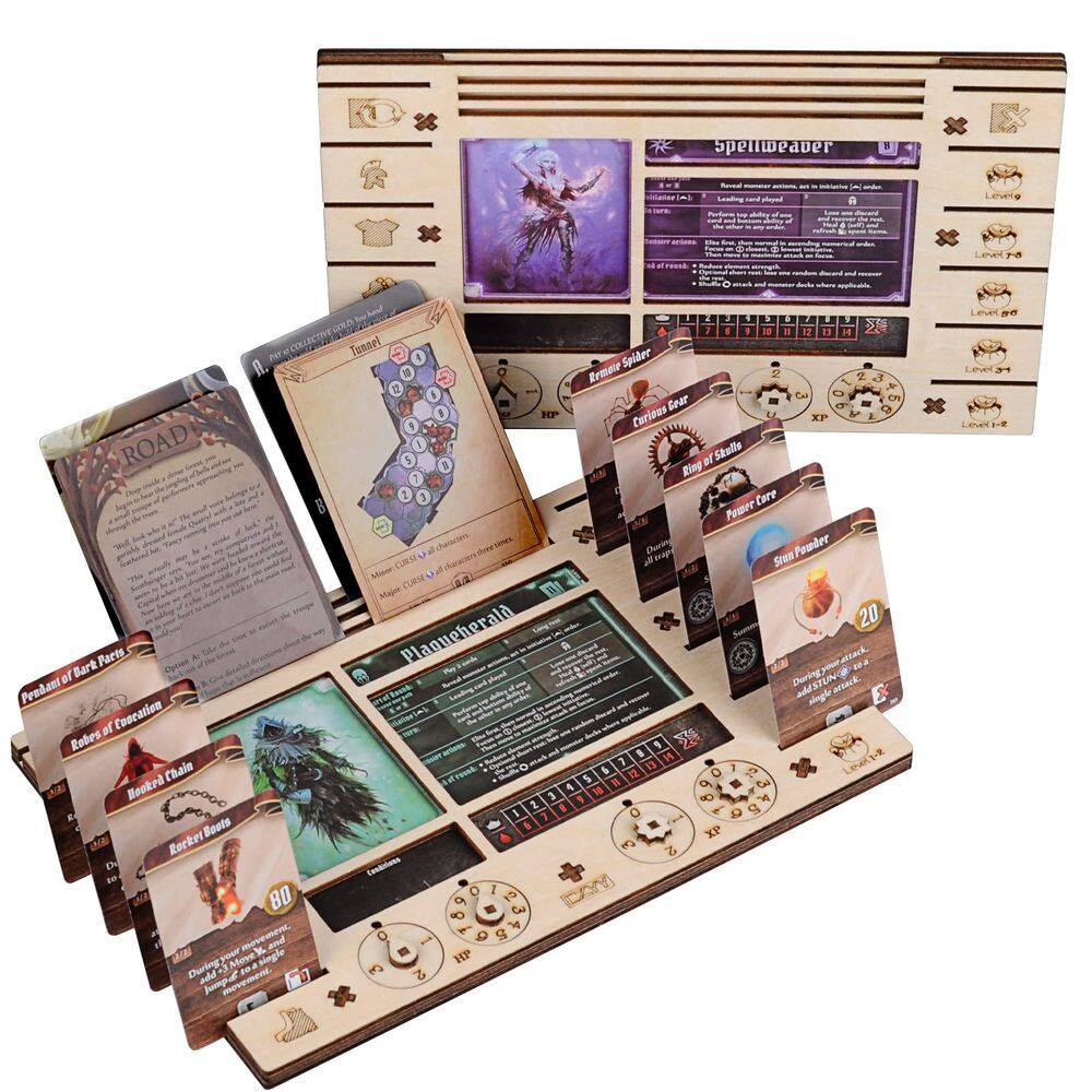 Painel de personagens do jogador CZYY Gloomhaven/Frosthaven x2