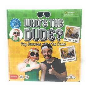 Charades Game Identity Who`s The Dude para famílias com mais de 16 anos