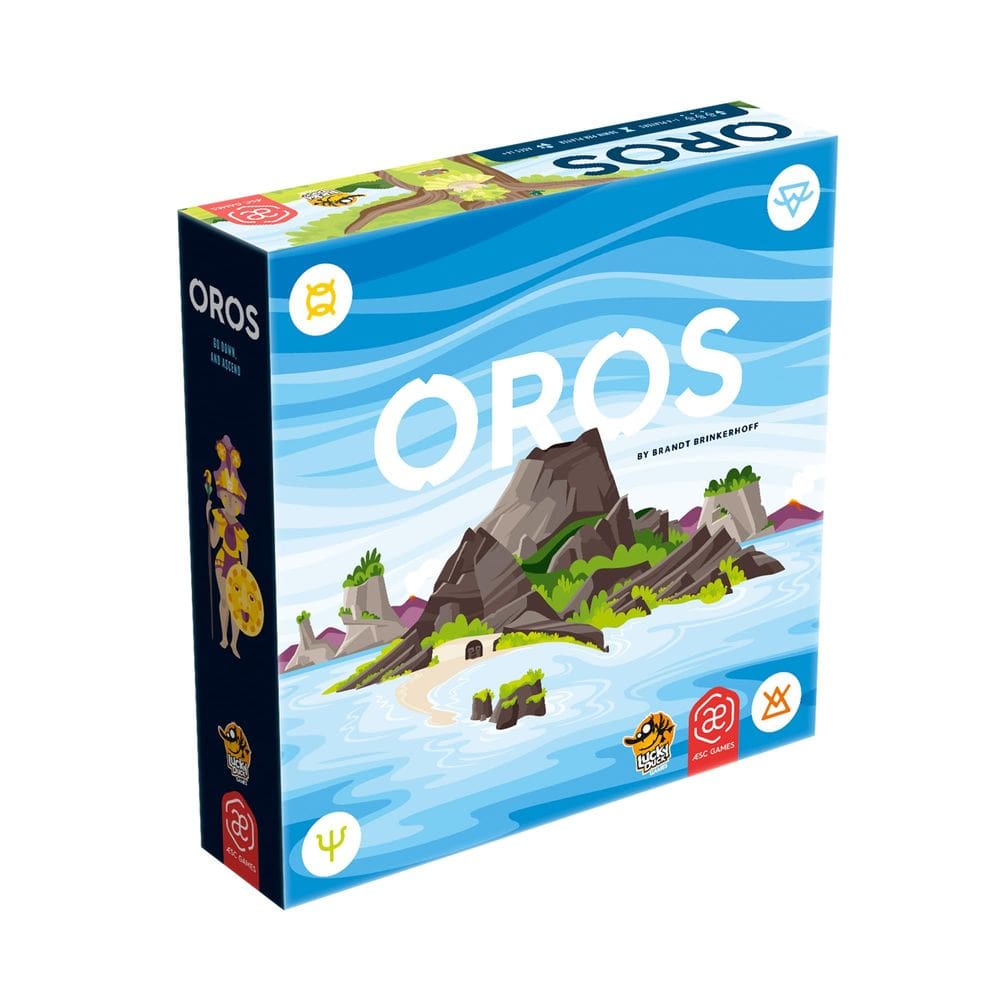 Jogo de tabuleiro Lucky Duck Games OROS Tile-Colliding Strategy