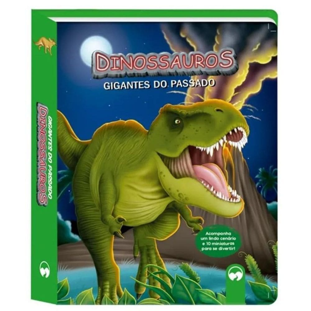 Livro Em Ação - Dinossauros - Gigantes Do Passado