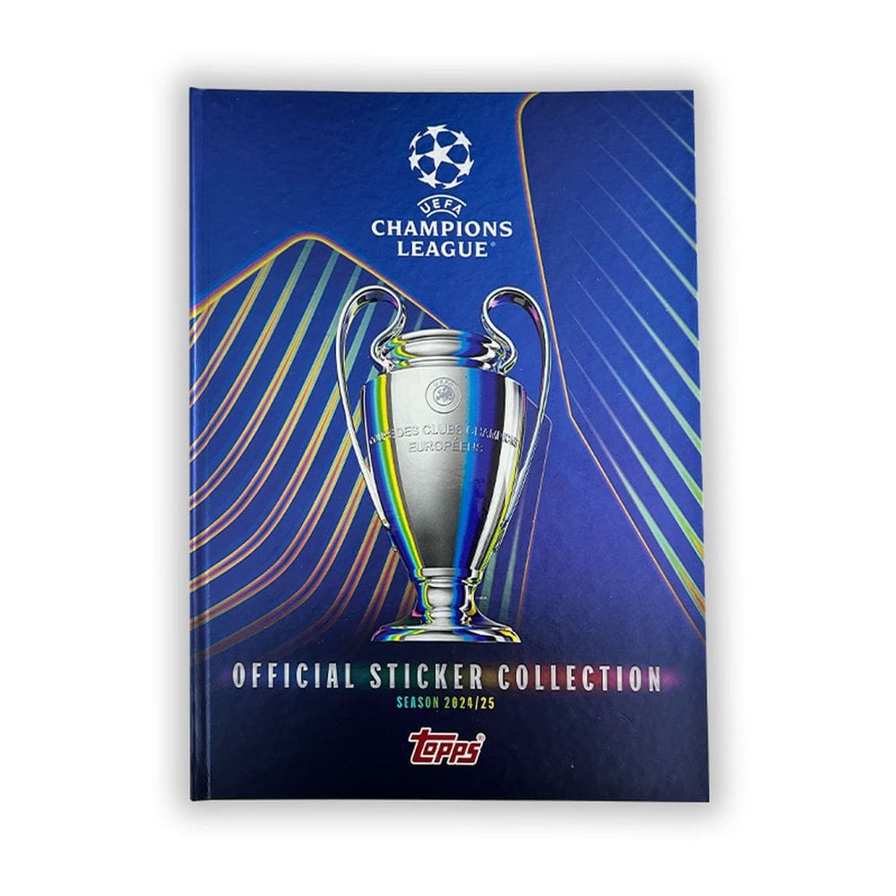 Álbum Capa Dura Uefa Champions League 2024/2025 (vazio)