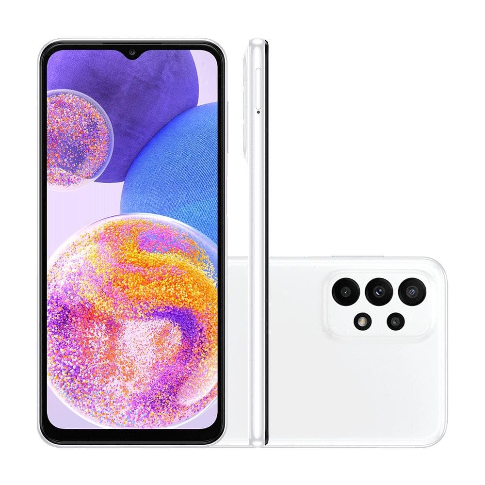 Seminovo: Samsung Galaxy A23 128GB 4GB Android Branco Desbloqueado - Voke