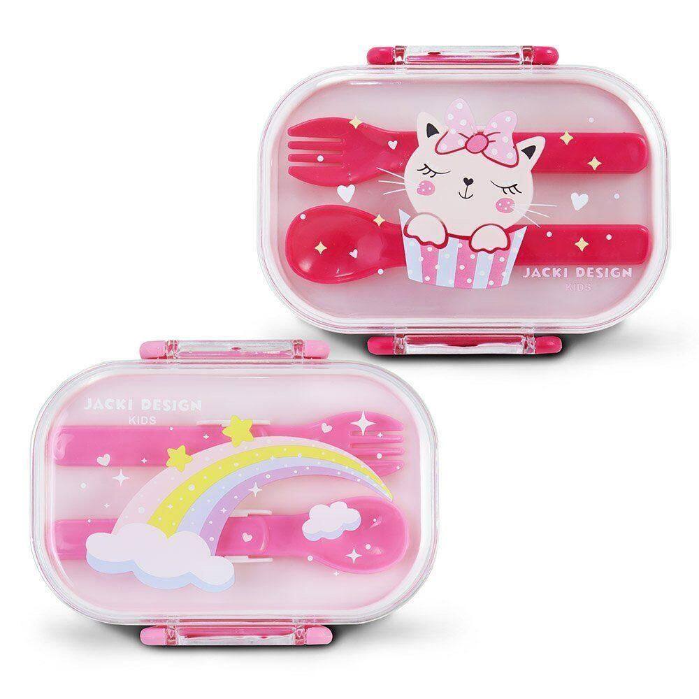 Kit Potes P/ Lanches De 2 Andares Infantil 400ml - Jacki Design Modelo 4