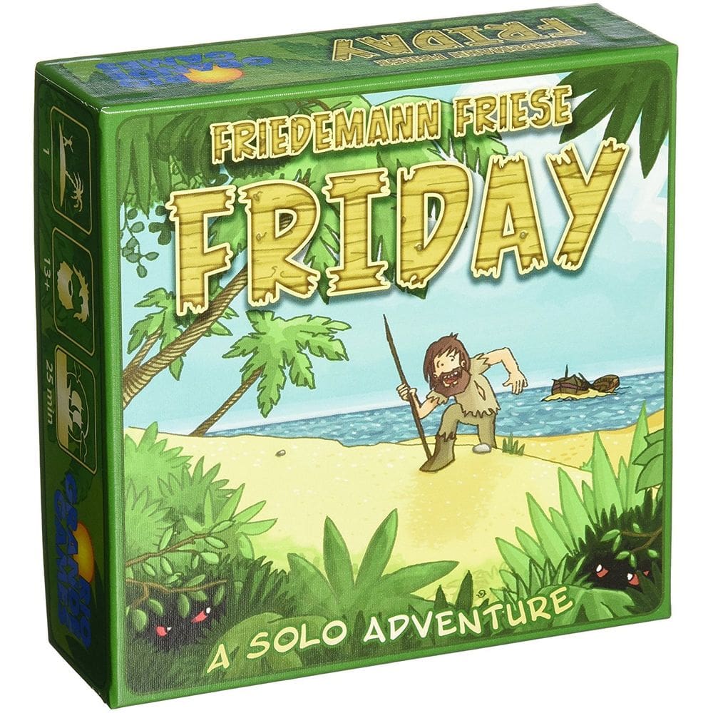Jogo de tabuleiro Rio Grande Games Friday para 1 jogador