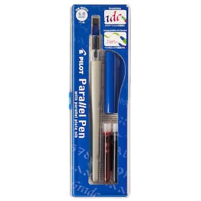 Conjunto de canetas de caligrafia PILOT Parallel de 6,0 mm com cartuchos de tinta