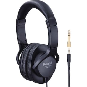 Fones de ouvido Roland RH-5 de qualidade confortável para música eletrônica