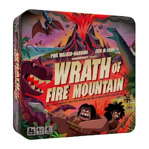Jogo de tabuleiro Wright Wrath of Fire Mountain Age 10+