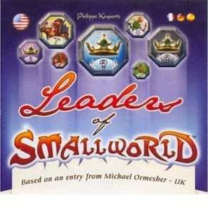 Líderes de expansão de jogos de tabuleiro de Small World com 24 fichas